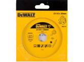 Алмазный круг сплошной по керамике 110/20 мм DeWALT EXTREME DT3715