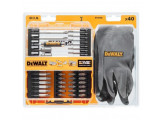 Набор бит и насадок 40шт. + перчатки DeWALT DT70700