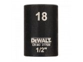 Ударная накидная головка 1/2 х 18мм DeWALT DT7536