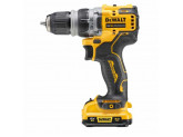 Дрель-шуруповерт DeWALT DCD703L2T 12В XR с набором из 4-х насадок