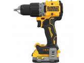 Аккумуляторная безударная бесщеточная дрель-шуруповерт DeWALT DCD800E1T, 18 В, PowerStack 1.7Ач