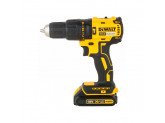 Аккумуляторная бесщеточная ударная дрель-шуруповерт DeWALT DCD778S2T, 18 В, 2 АКБ 1.5 Ач, ЗУ