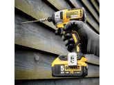 Набор аккумуляторный DEWALT: перфоратор DCH273 + ударный шуруповерт DCF887 + УШМ DCG405, с 2 АКБ 5 Ач и ЗУ, в двух кейсах TSTAK, DCK305P2T