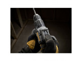 Ударная дрель-шуруповерт DEWALT DCD100M2T, 18 В, 1650 об/мин, 28050 уд/мин, с 2 АКБ 4 Ач и ЗУ, в кейсе TSTAK (DCD100M2T-QW)