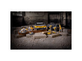 Аккумуляторный набор DEWALT DCK551P3T, 18 В: дрель + шуруповерт + пила + лобзик + фонарь, с 3 АКБ 5 Ач и ЗУ, в 2 кейсах TSTAK