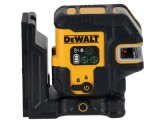 Аккумуляторный лазерный нивелир DeWALT DCLE14251GB, 10.8 В, зеленый луч 45 м, со встроенной АКБ, в чехле