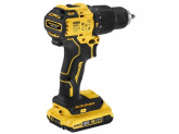 Компактная ударная дрель-шуруповёрт DeWALT DCD709S2T
