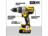 Аккумуляторная бесщеточная ударная дрель-шуруповерт DeWALT XRP DCD996NT, 18 В, XR, 820 Вт без аккумулятора и ЗУ