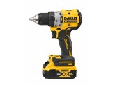 Аккумуляторная ударная бесщеточная дрель-шуруповерт DeWALT, 18 В, 2000 об/мин, 34000 уд/мин, с 2 АКБ 5 Ач и ЗУ, в кейсе TSTAK, DCD805P2T