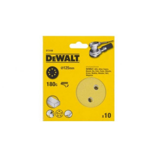 Шлифовальные круги 125мм/ зерно 180 DeWALT DT3106