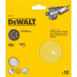 Шлифкруги 150мм/ зерно 40 DeWALT DT3121