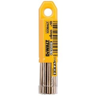 Сверло DeWALT DT4931, по металлу COBALT 5%, 5.2 x 86 x 46 мм, 10 шт.