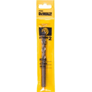 Сверло DeWALT EXTREME 2 DT5058, по металлу HSS-G, 11 x 142 x 91 мм