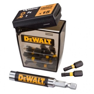 Набор бит 25 мм с магнитным держателем DeWALT DT70522T, 16 шт.