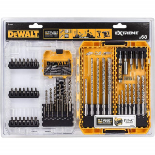 Набор сверл и буров DeWALT DT70760 EXTREME, 69 шт