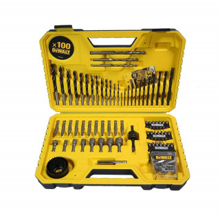 Набор сверл и насадок DeWALT DT71563, 100 предметов в пластиковом кейсе