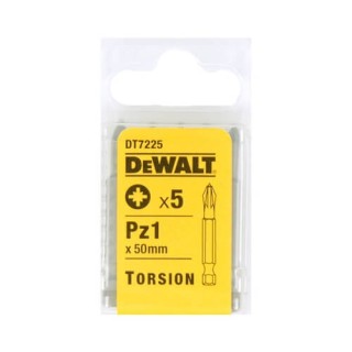 Биты DeWALT DT7225, Pz1 x 50 мм, 5 шт.