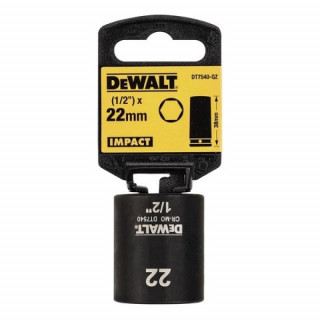 Ударная накидная головка 22MM ½" DeWALT DT7540