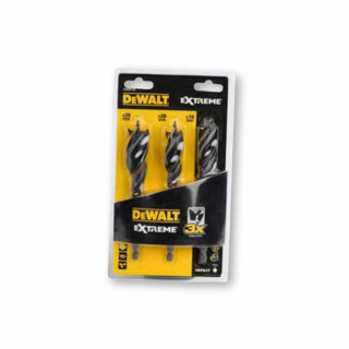 Набор сверл по дереву DeWALT Extreme Impact DT90237, 3 шт. 152 мм