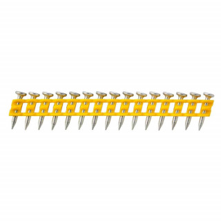 Гвозди DeWALT DCN8901020, для DCN890 по бетону, (Желтые) 2.6 x 20, оцинкованные, 1005 шт./пачка