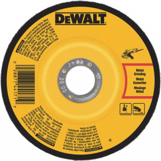 Круг обдирочный по металлу DeWALT DW4543AIA, HP LongLife, 125 x 6 мм