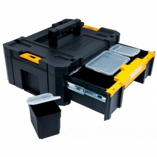 Ящик для инструмента DeWALT TSTAK, (TSTAK III) DWST1-70705, глубокий с 6 контейнерами модульной системы хранения
