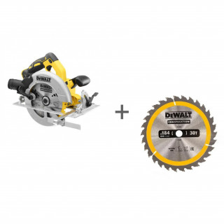 Дисковая аккумуляторная пила DeWALT DCS570N + Пильный диск CONSTRUCTION DT1940 в подарок!