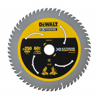 Пильный диск DeWALT DT99573 EXTREME RUNTIME, 250х30 мм