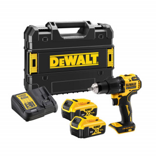 Аккумуляторная бесщеточная ударная дрель DeWALT DCD709M2T, 18В, 4 Ач