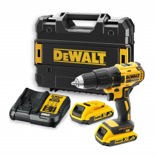 Аккумуляторная безударная бесщеточная дрель-шуруповерт DeWALT DCD777D2T, 18 В, XR
