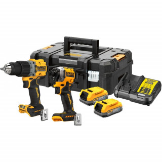 Набор из двух инструментов DeWALT: дрель-шуруповерт DCD805 + шуруповерт DCF850, DCK2050E2T