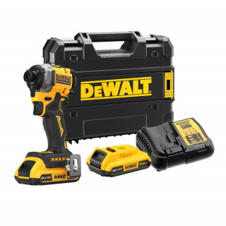 Аккумуляторный импульсный шуруповерт DeWALT, 18 В, 206 Нм, 3800 уд/мин, 3250 об/мин, с 2 АКБ 2 АЧ и ЗУ, в кейсе TSTAK, DCF850D2T