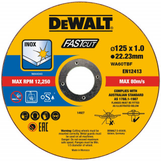 Режущий диск 125/22 мм DeWALT DT20540-QZ