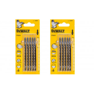 Пилка для лобзика 4/100мм DeWALT DT2077 (2шт)