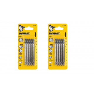 Пилка для лобзика по дереву из высокоуглеродистой стали 2.5/100мм DeWALT DT2053 (2шт)
