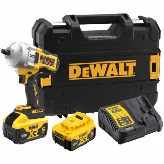 Аккумуляторный гайковерт DEWALT DCF961P2, 18 В, 2372 Нм, 1890 уд/мин, с 2 АКБ 5 Ач и ЗУ, в кейсе TSTAK