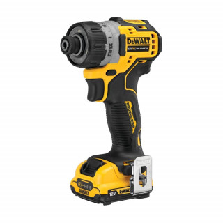 Аккумуляторный бесщеточный шуруповерт DeWALT, 12 В, 8 Нм, 1100 об/мин, с 2 АКБ 5 Ач и ЗУ, в кейсе, DCF601D2