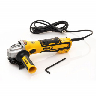 Угловая шлифмашина с регулировкой оборотов, бесщёточная, DeWALT DWE4357, 125 мм, 1700 Вт