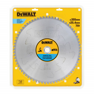 Пильный диск DeWALT METAL CUTTING DT1921, 355/25.4 мм.