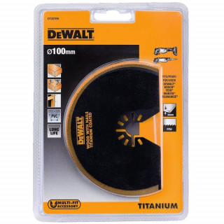 Сегментированный пильный диск DeWALT DT20709, Ti, 100 мм для мультитул