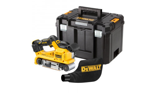 Аккумуляторная ленточная шлифмашина DEWALT DCW220NT, 18 В, 320 м/мин, без АКБ и ЗУ, в кейсе TSTAK