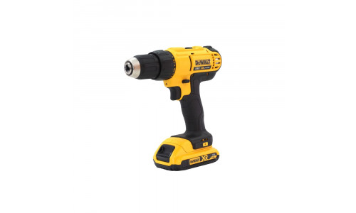 Аккумуляторная безударная дрель-шуруповерт DeWALT DCD771D2, 18 В, XR