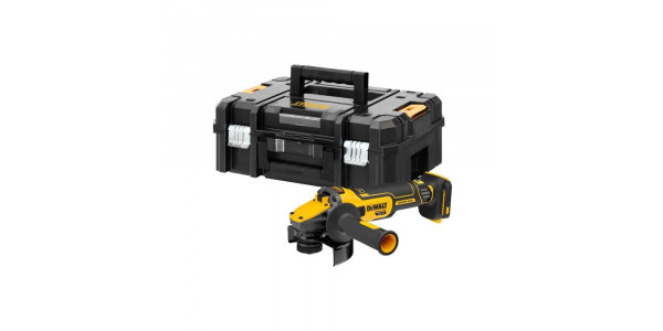 Угловая шлифмашина DeWALT DCG409VSNT FlexVolt Advantage, 18/54В, 125 мм, кейс