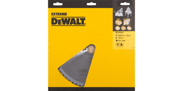 Пильный диск DeWALT EXTREME WORKSHOP DT4331, 305/30 мм.