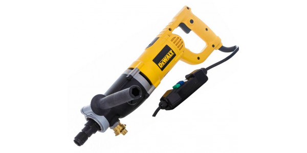 Дрель для сухого и мокрого сверления алмазными коронками DeWALT D21583K-QS