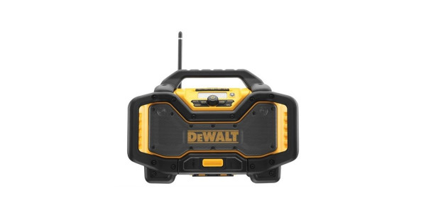 Зарядное устройство DeWALT, с радиоприемником, 10.8-18 В, 3 А, DCR027
