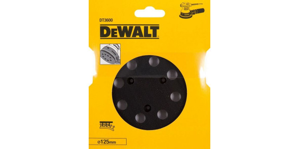 Шлифовальная пластина 125мм для D26453 и DW423 DeWALT DT3600