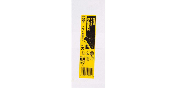 Шлифленты 100 x 610 мм/ зерно 150 DeWALT DT3674