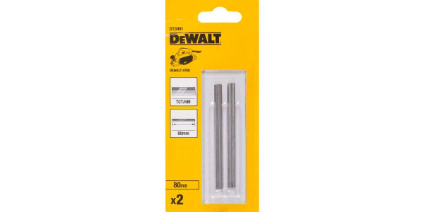 Ножи для электрорубанков 80мм DeWALT DT3901