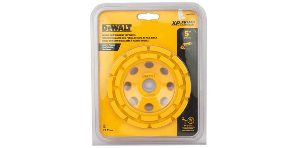 Алмазная чашка двойная 125 мм DeWALT DW4777T